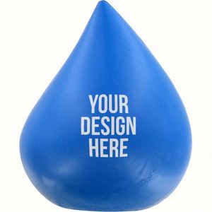 Custom Logo Droplet Pu Stress Relievers Stress Toy Stress <b>Ball</b> - Product Image 2