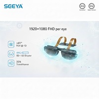 Module optique binoculaire pour lunettes AR Birdbath, micro-afficheur OLED double Si de 0,49 pouce 1920x1080, champ de vision de 41 degrés MIPI pour AR industrielle