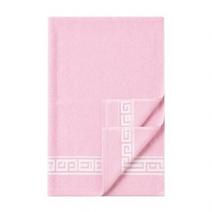 Ensemble de serviettes de bain pastel, douces, absorbantes, tissées, séchage rapide, en tissu éponge, pour cuisine, spa, bord de piscine, usage domestique, serviettes de bain en coton jacquard de luxe - Product Image 5