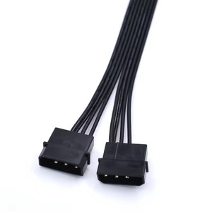 18AWG kép Molex 4 pin để 8(6 + 2) pin PCI Express Video Card PCI-E ATX PSU Power Adapter Cáp - Product Image 3