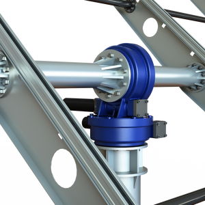 BOFU BOFU-ST-006D01 Traqueur <span class=keywords><strong>Solaire</strong></span> Double Axe 3KW AC 110-230V Conception et Fabrication Personnalisées pour 6 panneaux photovoltaïques avec Moteur d'orientation et Suivi GPS du Soleil - Product Image 6