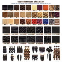 Perruque frontale en dentelle HD sans colle, cheveux humains bruts vietnamiens, bouclés crépus birmans, ondulés, lisses comme des baguettes, vente en gros