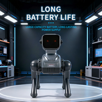 AIsmartlink Chien Robot Intelligent, Chien Télécommandé, Jouets Robotiques de Danse pour Enfants, Programmable, Conception Durable