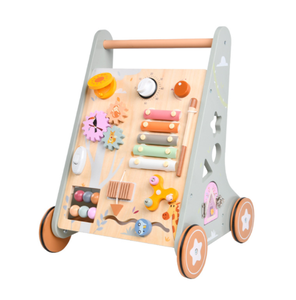 Marchette pour enfant en bois de haute qualité Happy <span class=keywords><strong>Jack</strong></span> Pousser et tirer Marcheur d'activité d'apprentissage - Product Image 2