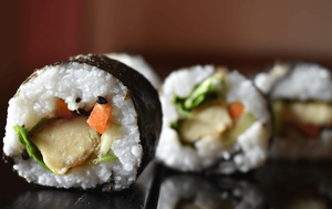 Vente en gros Jasonfood Silver 100% <span class=keywords><strong>Nori</strong></span> <span class=keywords><strong>de</strong></span> sushi biologique séché, feuilles d'algues croustillantes prêtes à l'emploi, emballées sous vide, 21 cm, 10/50/100 - Product Image 4