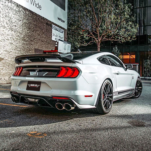 ชุดแต่งปีกหลังสปอยเลอร์คาร์บอนไฟเบอร์แบบแห้งสไตล์ GT500สำหรับ <span class=keywords><strong>Ford</strong></span> <span class=keywords><strong>Mustang</strong></span> <span class=keywords><strong>GT</strong></span> <span class=keywords><strong>5.0</strong></span> 2.3T <span class=keywords><strong>2015</strong></span>-2023 - Product Image 2