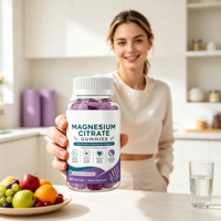 Gummies de Zinc, Potassium, Calcium, Complexe B, Vitamine B12, Vitamine C, Vitamine D, Citrate de Magnésium