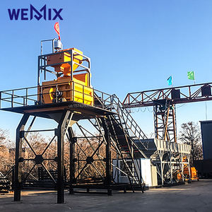 Factory Direct Sale MHZS60m3 Concrete Batching Plant Free Foundation Ready Mix Concrete Mixing Station production line equipment - Product Image 1
