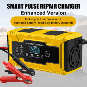 Chargeur de batterie de voiture 12 6A 12V 8A Volt Adaptateur de charge rapide intelligent pour <span class=keywords><strong>moto</strong></span> Cellule de stockage d'acide de plomb Chargement de batterie automatique - Product Image 2