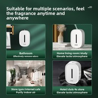 Diffuseur Commercial Hôtelier Automatique de Parfum avec Télécommande, Minuteur 8 Heures, Fonctionnant sur Piles, pour Ambiance Maison et Bureau