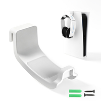 Support mural pour manette et casque PS5, crochet pour casque, support de rangement pour accessoires de jeu PS5