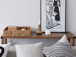 Seagrass Egg <strong>Baskets</strong> <strong>Corner</strong> <strong>Basket</strong> for Kitchen Wall Bread Bins Yellow Wire With Cotton Liner Oxford Canvas Laundry Bin - Product Image 2