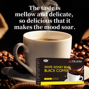 Caffè Nero Istantaneo Dimagrante Senza Zucchero con Fagioli Bianchi, Caffè Sano per Bruciare Grassi e Controllare il Peso - Product Image 2