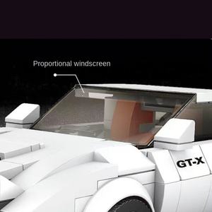 Good Selling Mini Famous <b>Sports</b> Car Series AE86 Assembled ABS GTR Creative Play Model Building Blocks <b>Toy</b> Boy Gift OEM Wholesale - Product Image 4