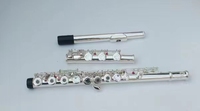 Musical Instrument Entry Grade Flute in C Tone 16 Closed Hole Nickel Plated Flute