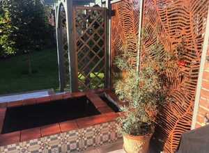 Pannelli Decorativi in Metallo Tagliati al <span class=keywords><strong>Laser</strong></span> <span class=keywords><strong>per</strong></span> Privacy in Giardino, Schermi Artistici in Acciaio Corten - Product Image 6