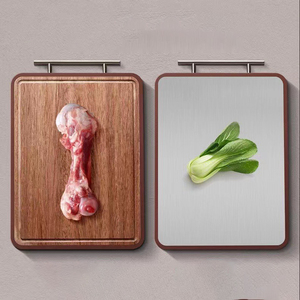 Tabla <span class=keywords><strong>de</strong></span> Cortar <span class=keywords><strong>de</strong></span> Cocina <span class=keywords><strong>de</strong></span> Acero Doble Cara Reforzada, Antibacteriana, <span class=keywords><strong>de</strong></span> Alta Calidad, 420x300x20mm 2.0cm - Product Image 3