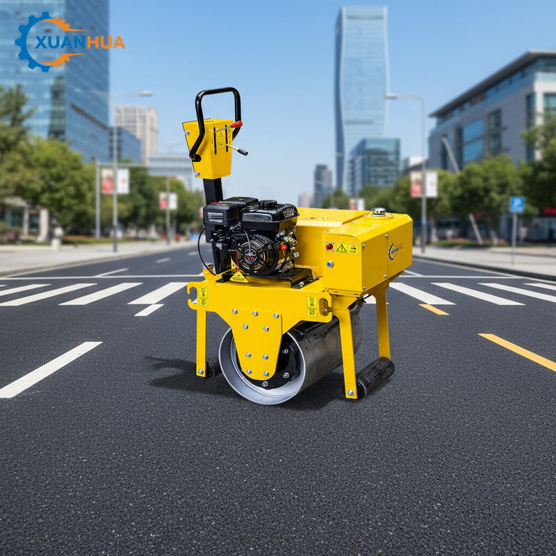 Road Vibratory Roller Road Roller Walk