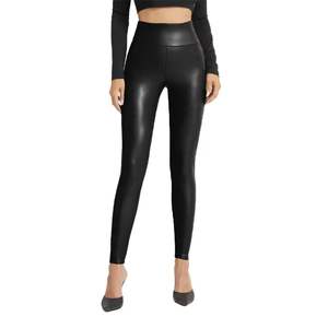 Women's <b>Sexy</b> Bamboo Fiber High Waist Butt Lifting Ankle-Length <b>Leggings</b> Plaid Pattern Seamless Breathable Stretchy Design - Product Image 4