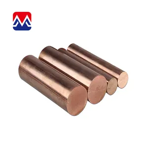 Low MOQ C1100 Pure 99.9% Red Copper T2 Round Bar C11000 Copper Rod