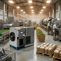 Industriële fruitdroogmachine warmtepomp type dehydrator energiebesparend