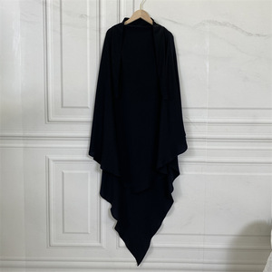 Haute qualité juif Jilbeb arabe Turban accessoires islamiques chapeaux de prière saoudiens femmes musulmanes Abaya résident casquette Ramadan écharpe Robe - Product Image 6