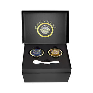 カスタムロゴ磁気キャビアギフト包装ボックス卸売用 - Product Image 2