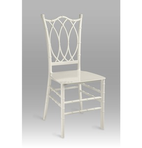 Silla de banquete personalizada ecológica moderna blanca Royale, asientos de lujo duraderos para hoteles, comedores, fiestas, pasillos, villas, fábrica - Product Image 3