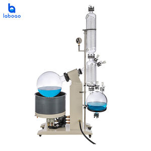 مبخر LABOAO 10L 20L 50L مقاوم للانفجار دوار زجاج بوروسيليكات رفع يدوي - Product Image 3