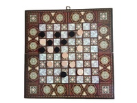 Chinois éducatif apprentissage jeu d'échecs jouet échecs en bois Backgammon ensemble fabricants avec dames