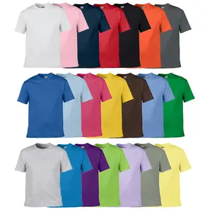 2023 Offres Spéciales T-Shirt surdimensionné coton T-Shirt personnalisé grande taille T-shirts colorés de haute qualité à la mode