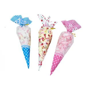 poly cone treat bags for candies trail mix nuts potpourri beads