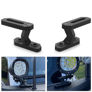 1 cặp giá đỡ đèn A-Pillar kép, đèn rãnh địa hình, dành cho phụ kiện Ford Bronco 2/4 cửa 2021-2025 - Product Image 2