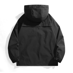 Unisex primavera otoño al aire libre montañismo chaqueta cortavientos cremallera multibolsillo impermeable secado rápido transpirable abrigo de <span class=keywords><strong>trabajo</strong></span> - Product Image 2