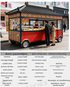 <span class=keywords><strong>Camion</strong></span> de restauration motorisé électrique entièrement équipé en acier inoxydable, cuisine mobile, restauration rapide, snacks, bonbons, bière, commerce - Product Image 2