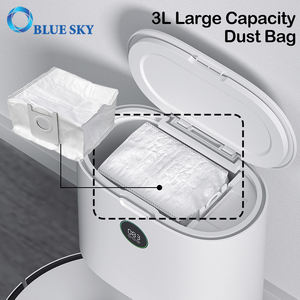 Sac filtrant anti-poussière de remplacement Non tissé pour pièces de rechange d'aspirateur <span class=keywords><strong>Robot</strong></span> Xiaomis Roidmi <span class=keywords><strong>EVE</strong></span> <span class=keywords><strong>Plus</strong></span> - Product Image 4