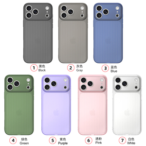 Soft TPU gel plastic phone case for iPhone17 Pro Max with Luggage pattern design precise <b>camera</b> hole case for iPhone18 Pro Max - Product Image 4