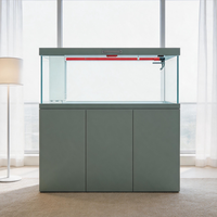 Aquarium sur pied en verre filtrant ultra-silencieux, automatique, 200L-800L, pour la maison et le bureau