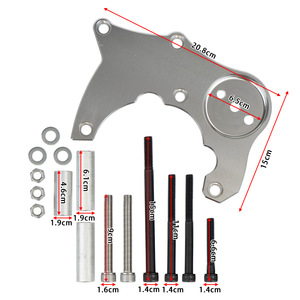 Engine Mount R4 High Mount Air Conditioning <b>Bracket</b> For Chevrolet LS1 LS2 LS3 LS6 Aluminum Alloy With Hardware - Product Image 4