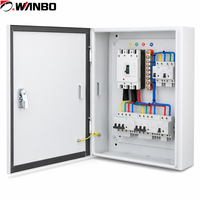 Panneau de distribution complet Wanbo-336 certifié CCC en cuivre pur 10 mm avec disjoncteur différentiel (MCCB) et protection contre les surtensions (RCBO) pour solution d'alimentation industrielle personnalisée