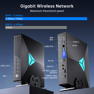 Hiệu suất cao I9 10900f Mini PC chơi Game rtx3050 6G DDR4 64G/32G mvne SSD 1t/2t Lưu trữ Linux Mini PC Board đồ họa chuyên dụng - Product Image 5