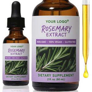 100% натуральная добавка, экстракт листьев, порошок, карнозовая кислота, розмариновая 5%-95%, жидкие капли розмарина для здоровья - Product Image 1