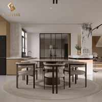 Villa moderne minimaliste, maison de luxe, services de rendu 3D, design d'intérieur, décoration architecturale, design d'intérieur