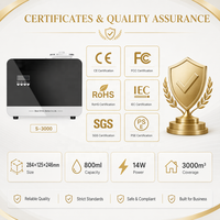 Diffuseur de parfum commercial S-3000, nébuliseur d'arômes, système de parfum pour couloir d'hôtel, contrôle LCD 4 touches PCB