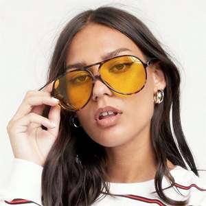 Gafas de Sol Cuadradas Grandes Retro 2022 con Logotipo Personalizado para Hombre y Mujer, Gafas de Sol de Piloto Extra Grandes - Product Image 1