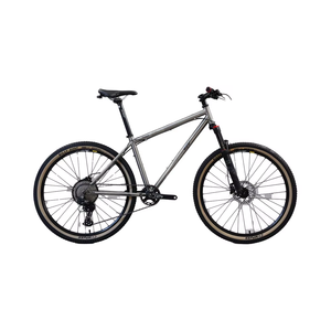 Nueva bicicleta <span class=keywords><strong>MTB</strong></span> de aleación de <span class=keywords><strong>titanio</strong></span> XL marco <span class=keywords><strong>29</strong></span> "Pro-Level bicicleta de montaña con frenos de disco de 12 velocidades y duelo para montar en bicicleta sendero - Product Image 1