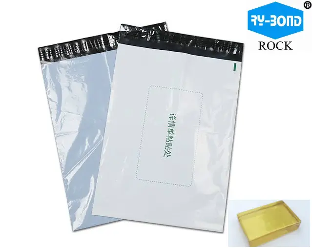 PSA courier bags glue hot melt adhesive plastic bags glue for express couriers bags sealing