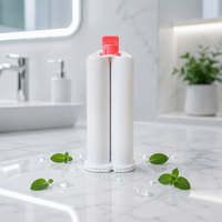 Matériau d'empreinte dentaire en silicone de haute qualité, double flacon, à usage unique, corps liquide 50ml, bleu, pour blanchiment dentaire