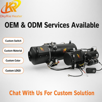 Calentador de Agua Diésel OkyRie WH-15B de 15KW con Carcasa Personalizable, Equipo de Calefacción para Vehículos, Compatibilidad OEM B2B