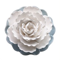 En gros personnalisé désodorisant en céramique fleur diffuseur huile essentielle arôme pierre + bois diffuseur SA-2108